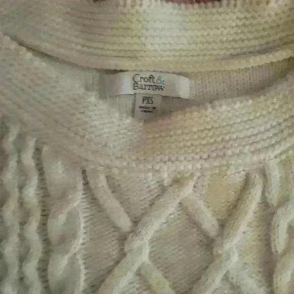 Croft and Barrow P-XS Knitted sweater - Picture 3 of 3